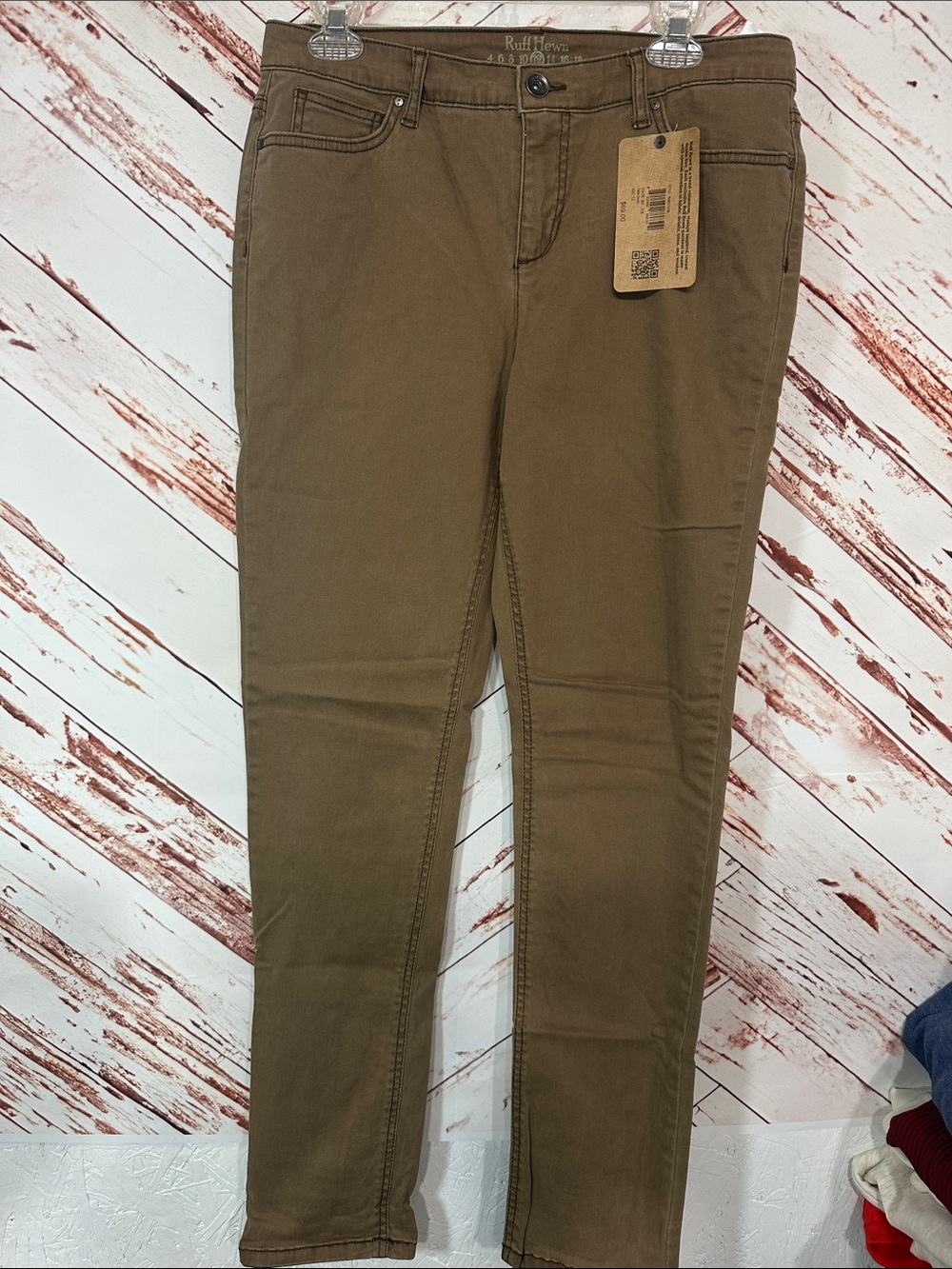 NWT Ruff Hewn color skinny jeans